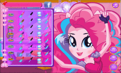 Dress up Pinkie Pie rocks star screenshot 2/4
