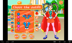 SuperGirl Dress Up screenshot 2/4