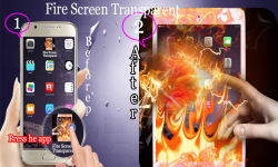 Fire Screen Transparent 2 screenshot 1/4