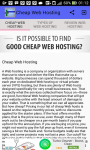 Cheap Web Hosting screenshot 1/3