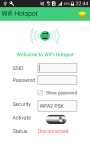 Wifi Hotspot Internet  screenshot 1/3