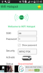 Wifi Hotspot Internet  screenshot 2/3