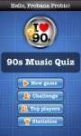 90s Music Quiz free screenshot 1/6