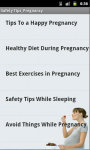 Safety Tips For Pregnancy screenshot 3/4