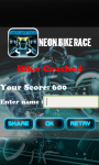 Neon Bike Race screenshot 2/4