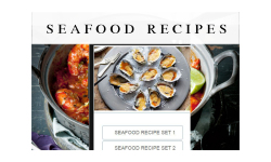 Seafood recipes food screenshot 1/3