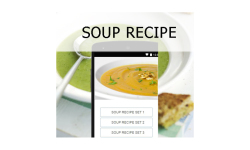 Soup recipes food screenshot 1/3