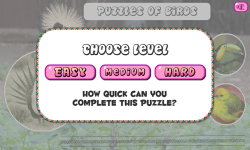 Puzzles of Birds Free screenshot 2/6