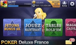 Texas HoldEm Poker Deluxe FR screenshot 1/6