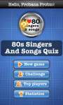 80s Singers and Songs Quiz free screenshot 1/6
