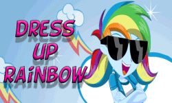 Dress up Rainbow Dash pony screenshot 1/4