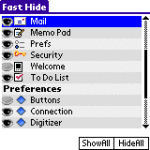 Fast Hide screenshot 1/1