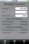Mortgage Repayment Calculator screenshot 1/1