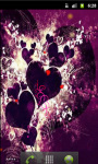 Heart Love Emo Live Wallpaper screenshot 1/5