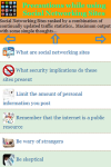 Precautions using Social Networking Sites screenshot 3/4