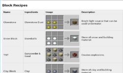 Minecraft Crafting Guide screenshot 2/2