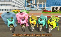 Super Hero Bike Parking 2018 screenshot 4/5