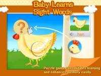 Baby Learns Sight Words -01 screenshot 4/5