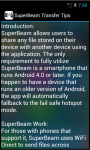 SuperBeam Transfer Tips screenshot 4/4