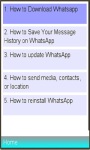 WhatsApp Installation and Usage screenshot 1/1