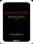 Luck Draw Dice Offline screenshot 2/3