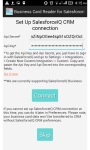 Business Card Reader for SalesforceIQ CRM screenshot 1/6