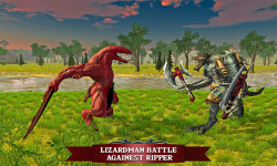 Angry Lizardman Vs Ultimate Beast Monsters screenshot 1/5