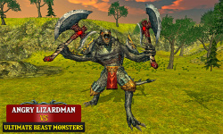 Angry Lizardman Vs Ultimate Beast Monsters screenshot 5/5