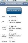 Labor and Contraction Timer screenshot 1/1