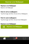 Neymar Live Wallpaper Free screenshot 2/5