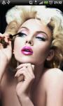 Scarlett Johansson Makeup Live Wallpaper screenshot 2/4