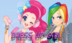 Dress up modern pony girl screenshot 1/4
