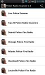 Police Radio Live Scanner screenshot 1/6