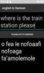Language Translator English to Samoan   screenshot 4/4