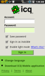 ICQ Instant Messenger Lite screenshot 2/2