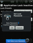 Lock for BlackBerry Travel screenshot 1/3