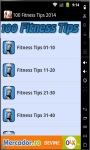 100 Fitness Tips 2014 screenshot 1/3