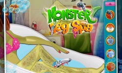Monster Leg Spa - Girls Game screenshot 1/5