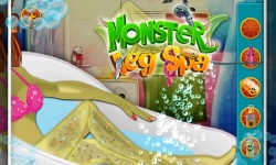 Monster Leg Spa - Girls Game screenshot 3/5
