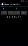 Simple Calculator App screenshot 1/1