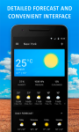 Weather App - Lazure: Forecast and Widget screenshot 1/6