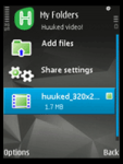 Huuked - mobile file sharing screenshot 1/1