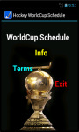 Hockey World Cup Schedule 2014 screenshot 2/4