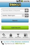 FREE411 Yellow Pages Search screenshot 1/6