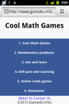 Cool Math Games screenshot 1/4