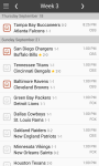 NFL Pro Football Schedules Live Scores Alerts screenshot 1/6