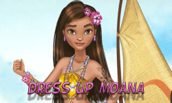 Dress up Moana princess for adventure screenshot 1/4