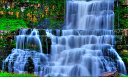 Wallpaper Waterfall HD screenshot 3/6