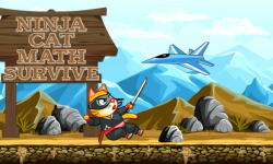 Ninja Cat Math Survive screenshot 1/6