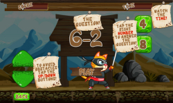 Ninja Cat Math Survive screenshot 3/6